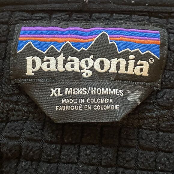 Patagonia R1 Air Tech Fleece 1/4 Zip Pullover Black – Size XL - Picture 3 of 14